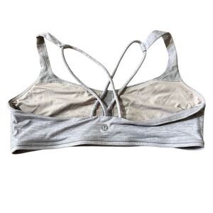 Lululemon gray sports bra size 10
